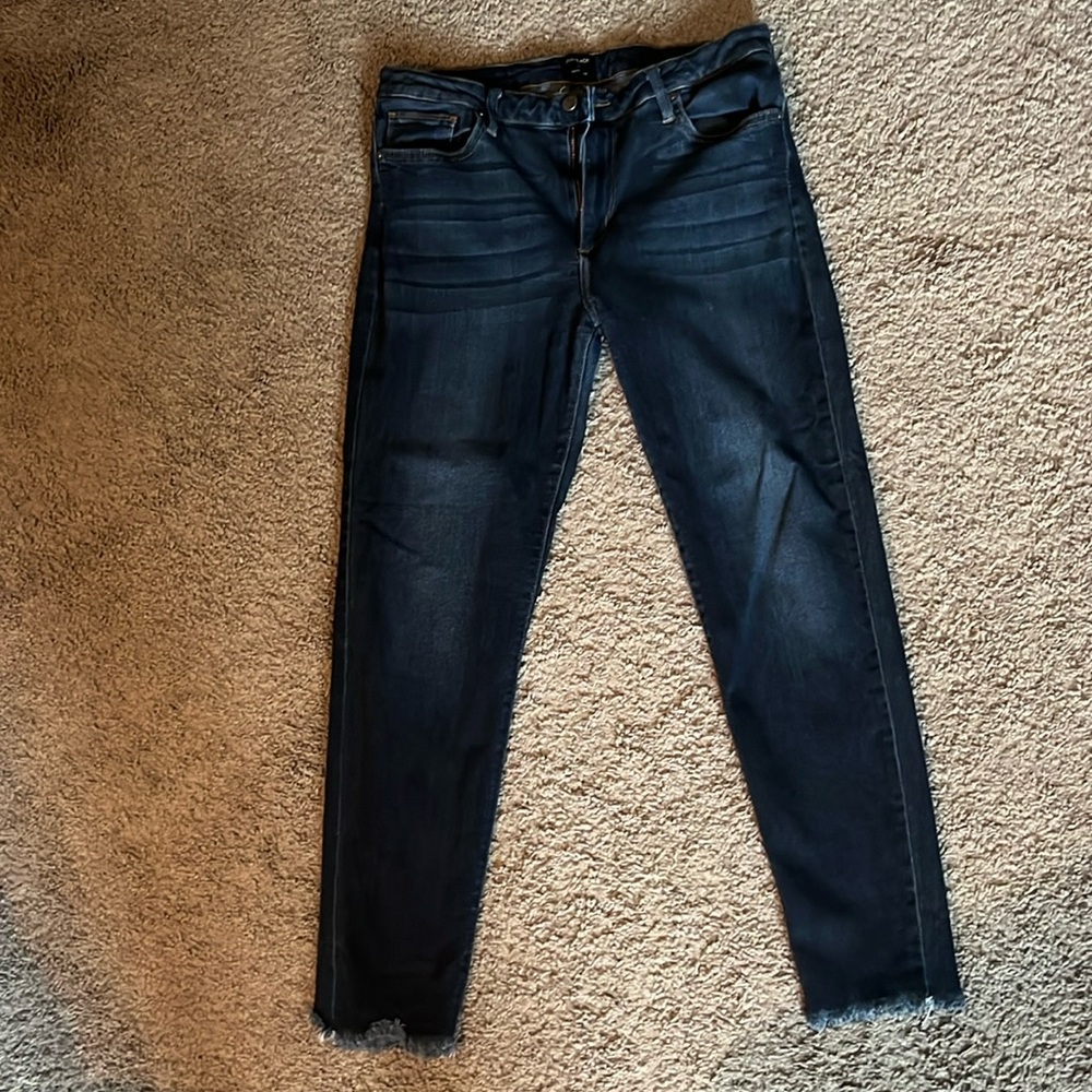 Just black super soft stretchy skinny jeans